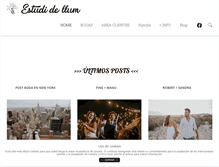 Tablet Screenshot of estudidellum.com